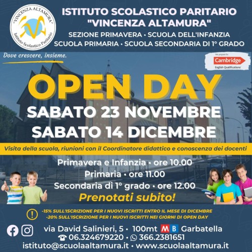 OPEN DAY